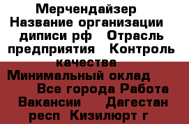 Мерчендайзер › Название организации ­ диписи.рф › Отрасль предприятия ­ Контроль качества › Минимальный оклад ­ 20 000 - Все города Работа » Вакансии   . Дагестан респ.,Кизилюрт г.